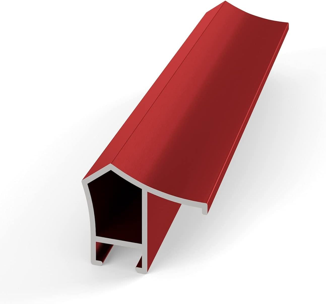 Deco TV Frames Alloy Prismatic - Candy Red Bezel Compatible ONLY with Samsung the Frame TV (32", Fits 2021-2023 Frame TV) image number 3