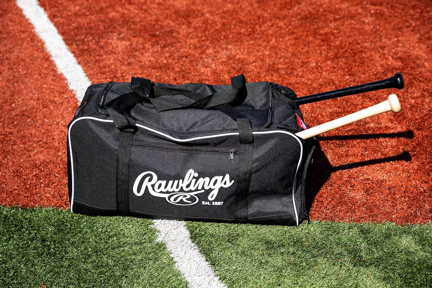 Rawlings Hybrid Duffel/Backpack Baseball/Softball Bag image number 6