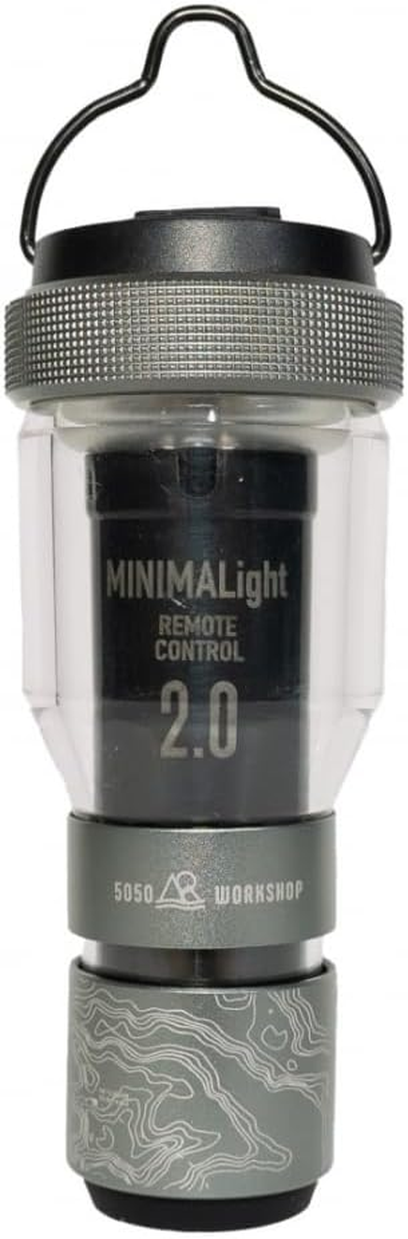 5050WORKSHOP TR8-5WS-4032 Lantern Minimalight Remote Control 2.0 Gray TOPO (H114 X W47 X D47 Mm) image number 2