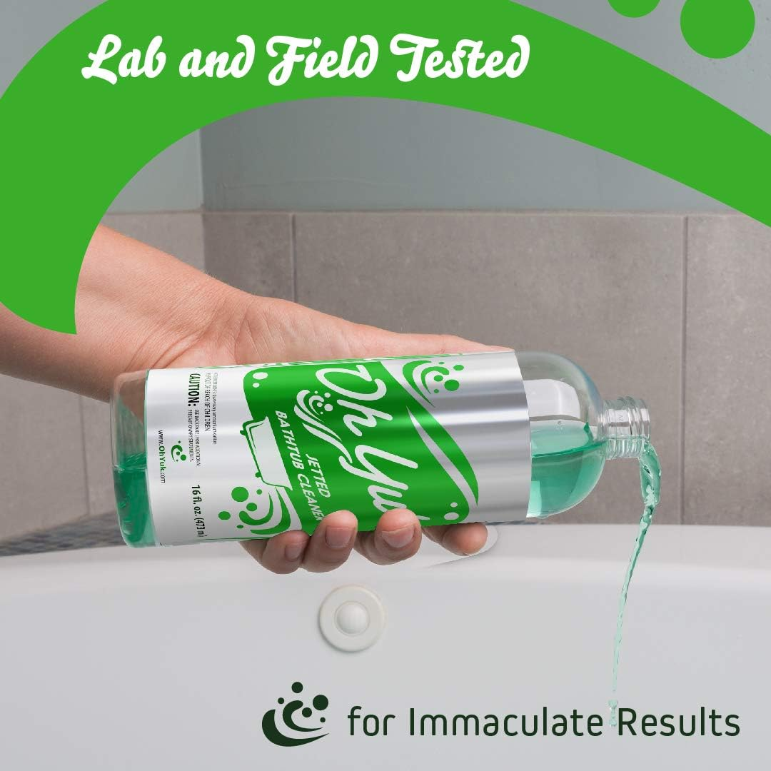 Oh Yuk Jetted Tub System Cleaner 16 Ounces image number 1