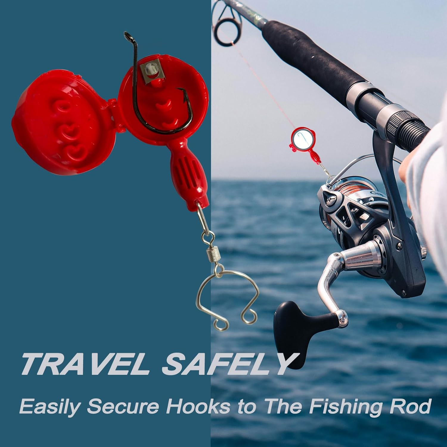 Fishing Knot Tying & Hook Fixing Kit 4Pcs &mdash; Make Knot Tying Easier, Protect Your Fishing Gear, Clothes, and Skin