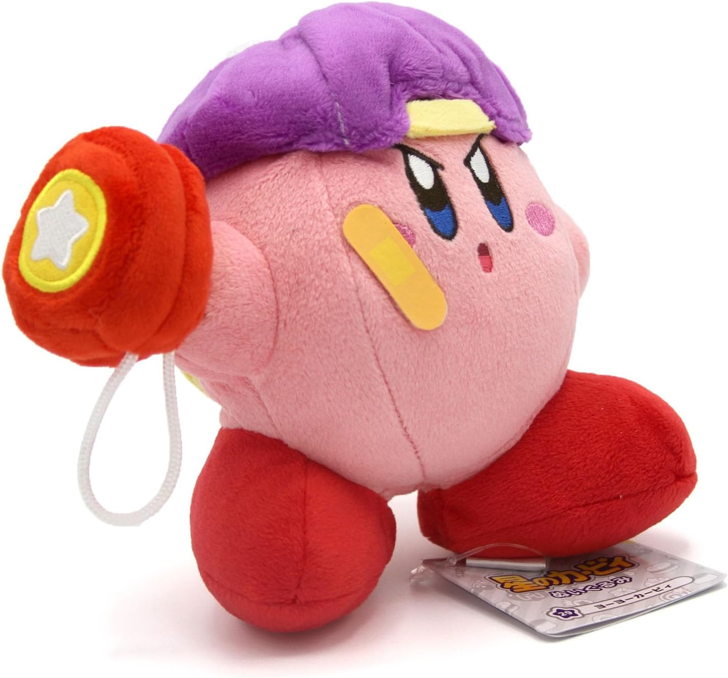 Star'S Kirby Plush Doll Kirby KP33 (Friends Heart Throwing) - Pink image number 1