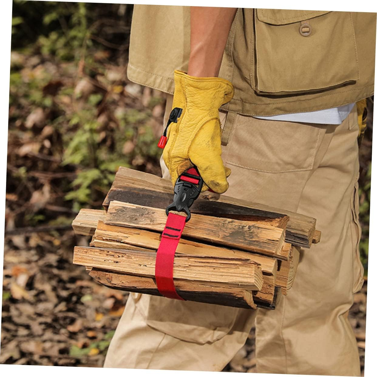 Yardenfun 3PCS Adjustable Nylon Luggage Straps Buckles Multi-Functional Cargo Fixing Ties for Travel and Outdoor Use image number 2