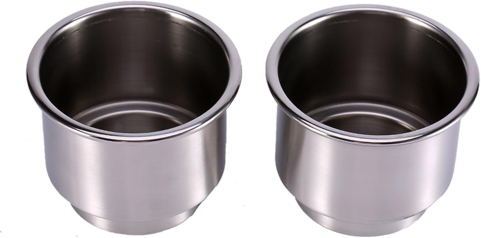 Stainless Steel Drink Holder with Drain for Marine Boat RV, Resistant Cup Storage for Various Bottles and Cups image number 4