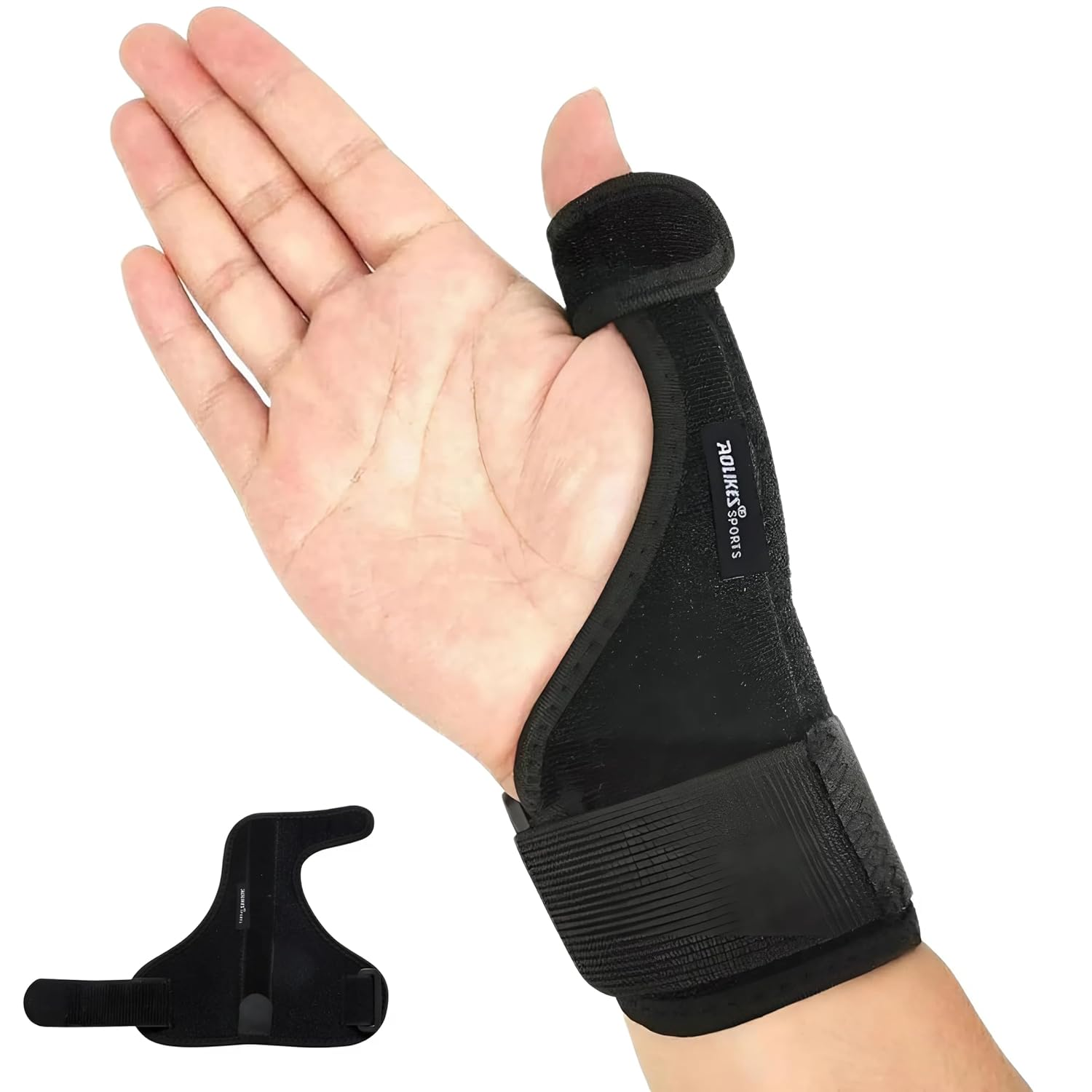Thumb Splint Stabilizer, Wrist Support Brace for Arthritis & Sprained Pain Relief, De Quervain'S Tenosynovitis, Trigger Thumb Pain Relief for Men & Women (Right Hand) image number 2