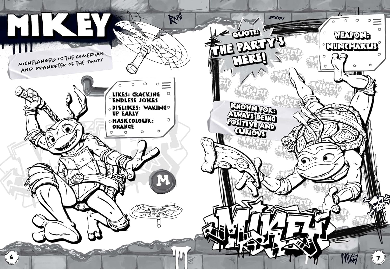 TMNT Mutant Mayhem - Colouring Book image number 3