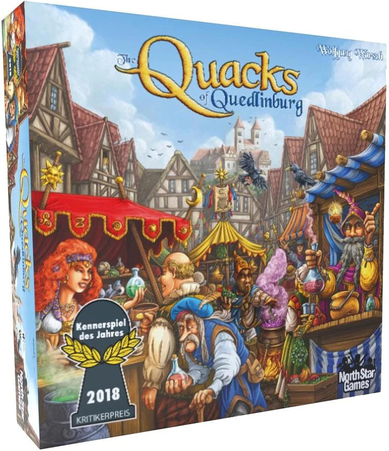 North Star Games the Quacks of Quedlinburg Board Game, Multicolored (62414) image number 1
