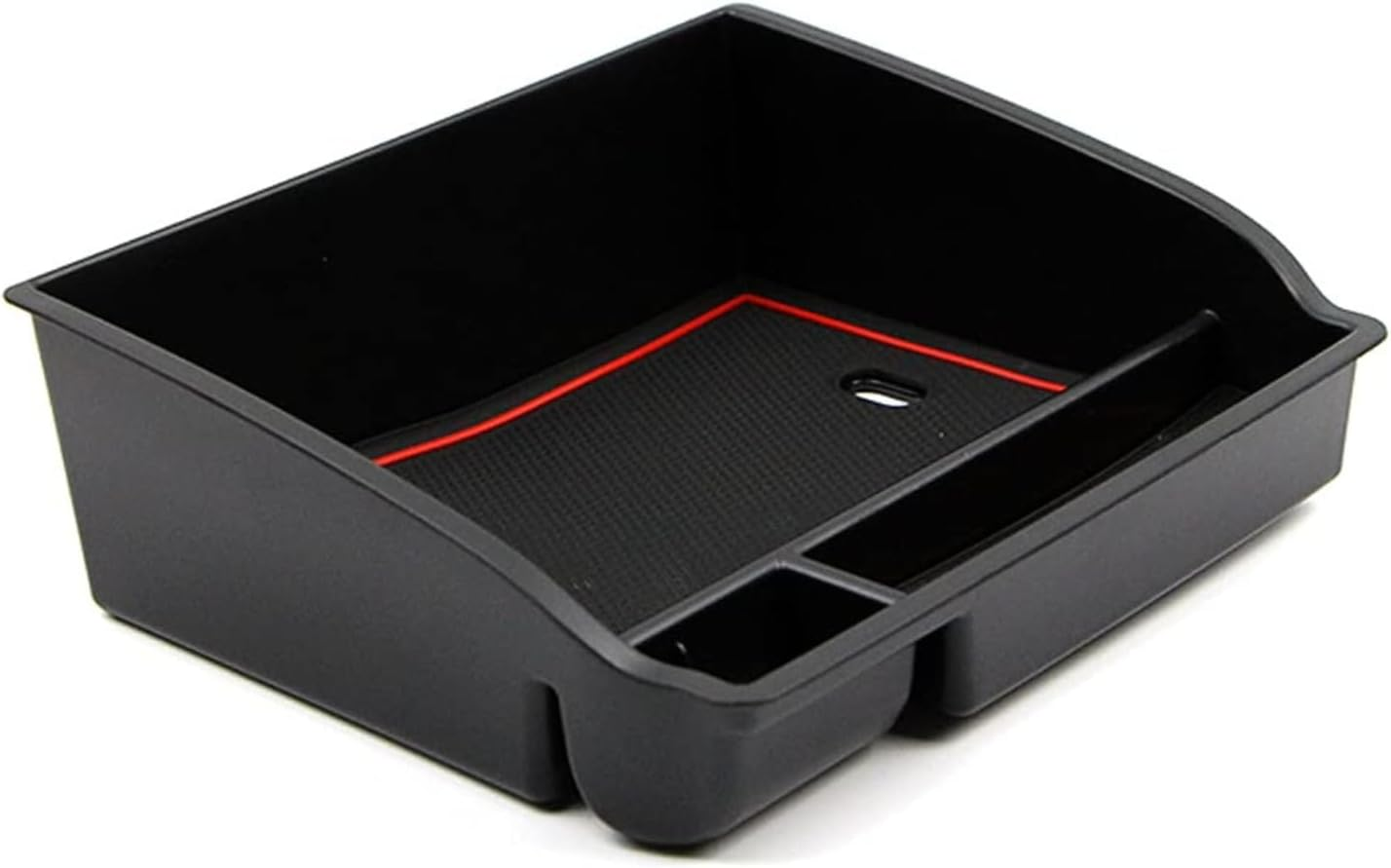 Center Console Organizer for Toyota Hilux 2025 2024 2023 2015-2022 Interior Organizer Center Console Holder Tray Armrest Storage Box with Non-Slip Silicone Mats Hilux1525 image number 6