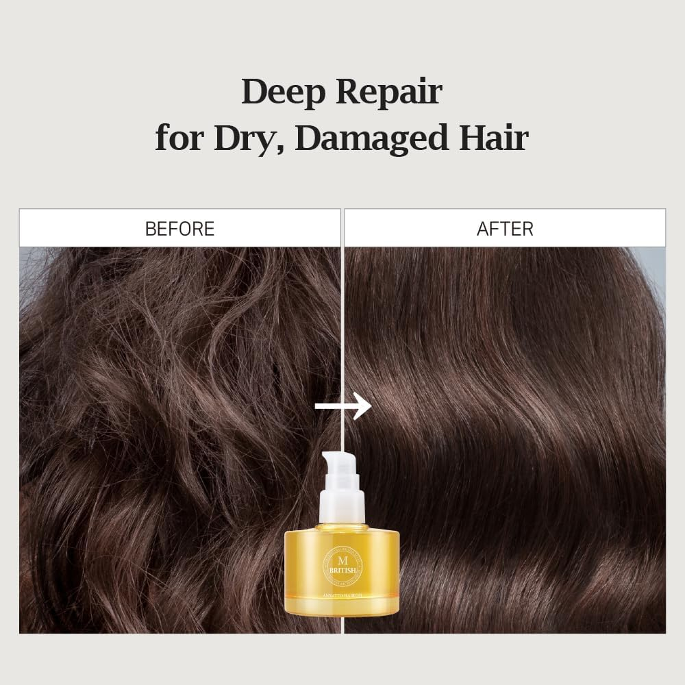 British M, Annatto Hair Oil, 2.36 Fl Oz (70 Ml) image number 2