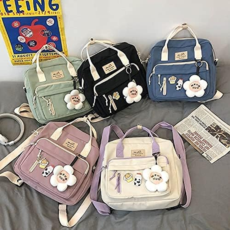 Cute Backpack Kawaii School Supplies Laptop Bookbag, Back to School and off to College Accessories image number 1