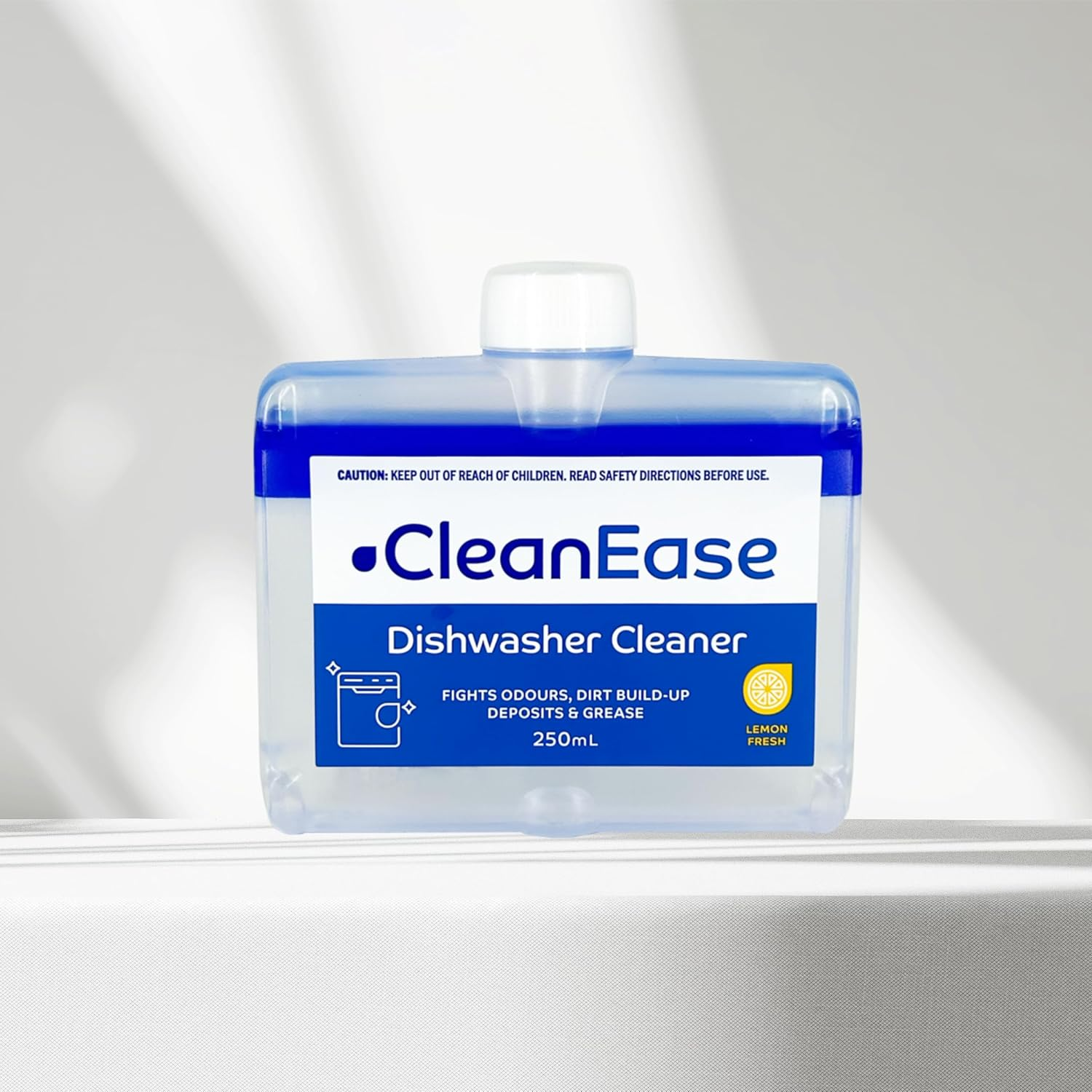 Cleanease Dishwasher Cleaner 250 Ml &ndash; Deep Clean, Removes Limescale, Grease & Odours | Lemon Fresh | Suitable for Bosch, Miele, Samsung & More image number 1