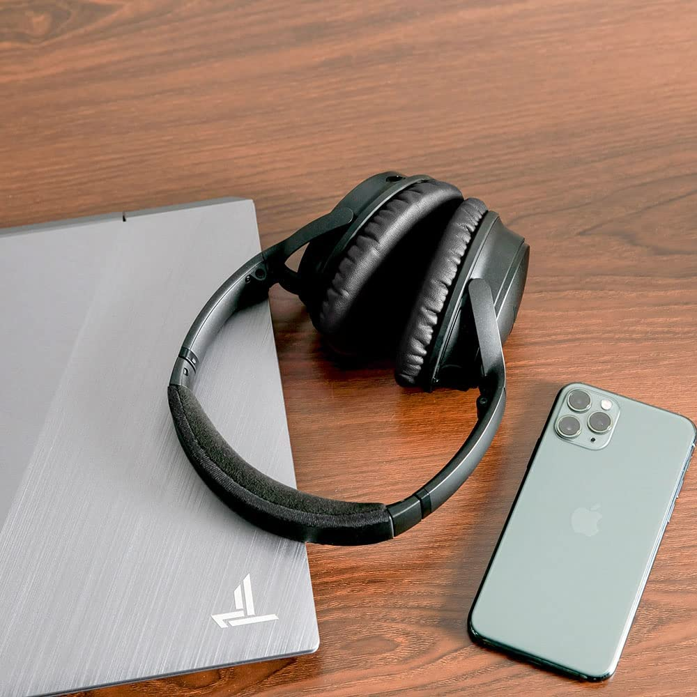 WC Wicked Cushions Premium Replacement Ear Pads for Bose Headphones - Compatible with QC15 / QC25 / QC35 & 35 Ii / QC2 / AE2 / Ae2I / AE2W / Soundlink - Softer Leather, Luxury Memory Foam | Black