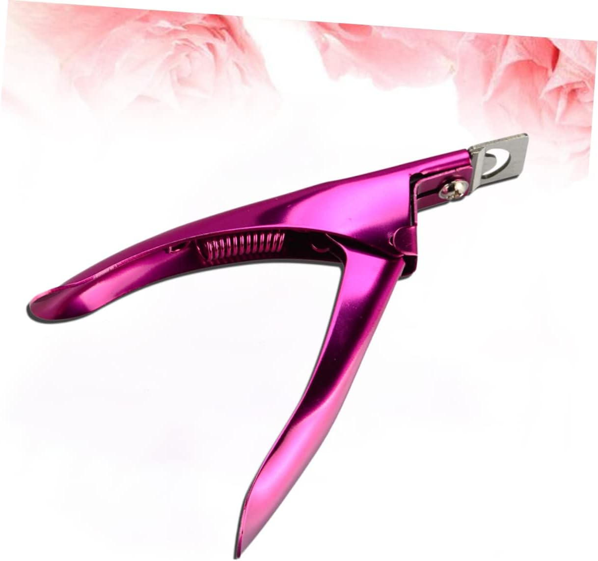 ELAYARD 2Pcs Stainless Steel Nail Tip Trimmer U Shape Clipper Nail Art Wear Manicure Pedicure Tool for Salon Home Use image number 5