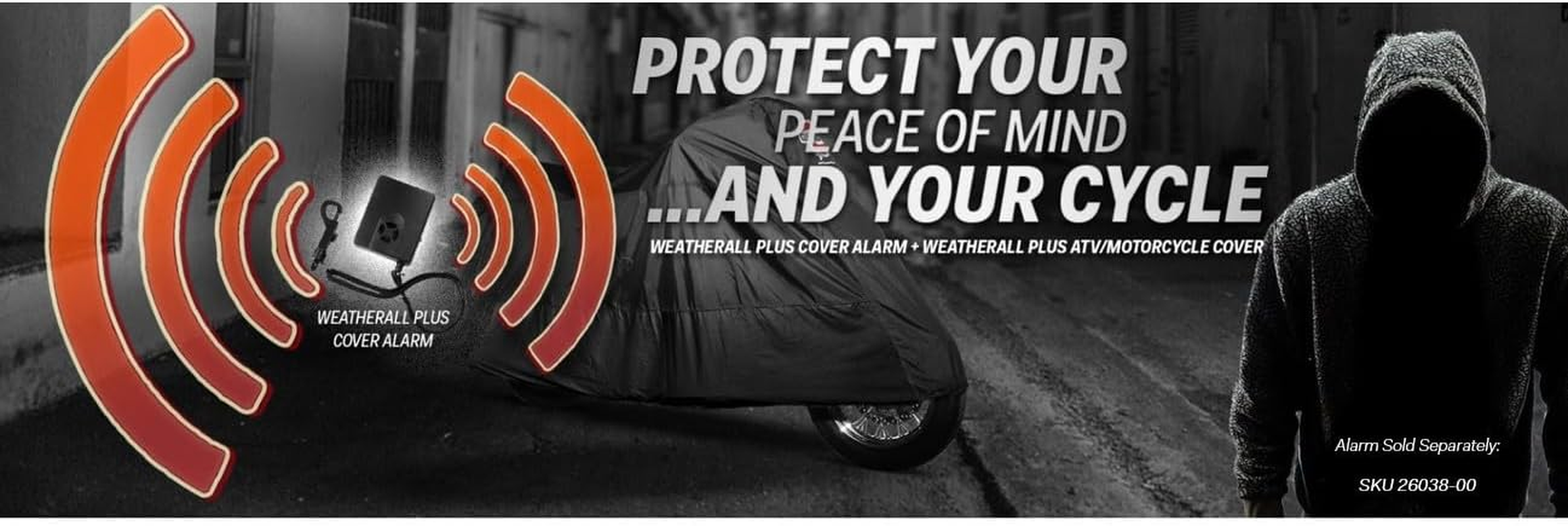 Dowco Guardian 50124-07 Weatherall plus Indoor/Outdoor Waterproof Motorcycle Cover: Grey, Sportbike image number 6