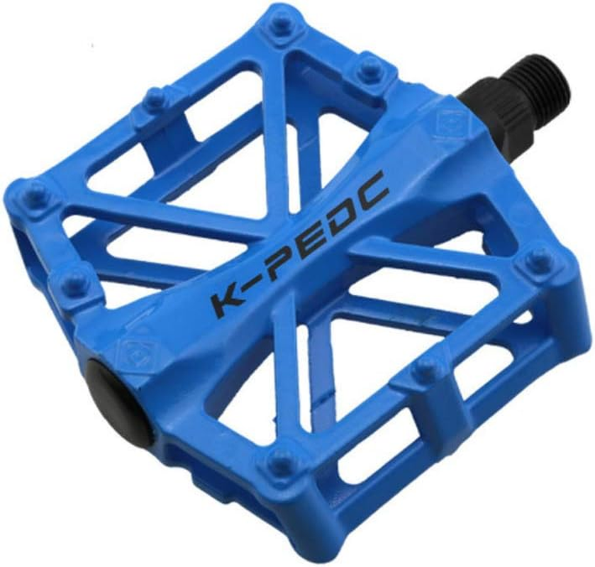 VOANZO Bike Pedals, Aluminium Antiskid Durable Mountain Bike Pedals, MTB BMX Cycling Bicycle Pedals