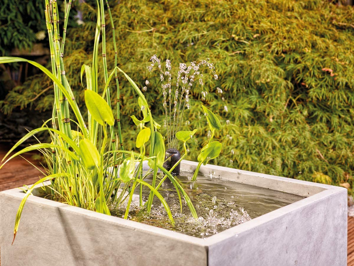 OASE 70234 Filtral UVC Clarifier 3000, Suitable for Ponds up to 3 M&sup3;, Underwater Filter, Pond Clarifier, Water Feature Includes 3 Fountain Attachments for Various Water Feature Variations, Black image number 3