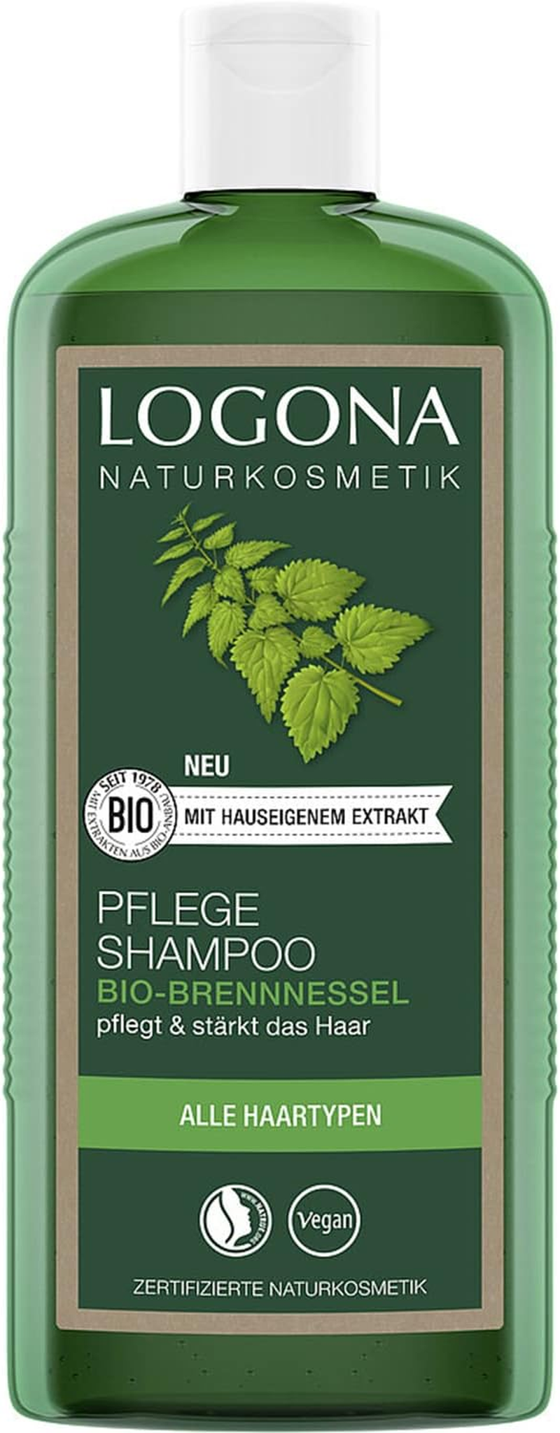 Logona Essential Shampoo Nettle, 8.8 Fl Oz (250 Ml) X 1 image number 2