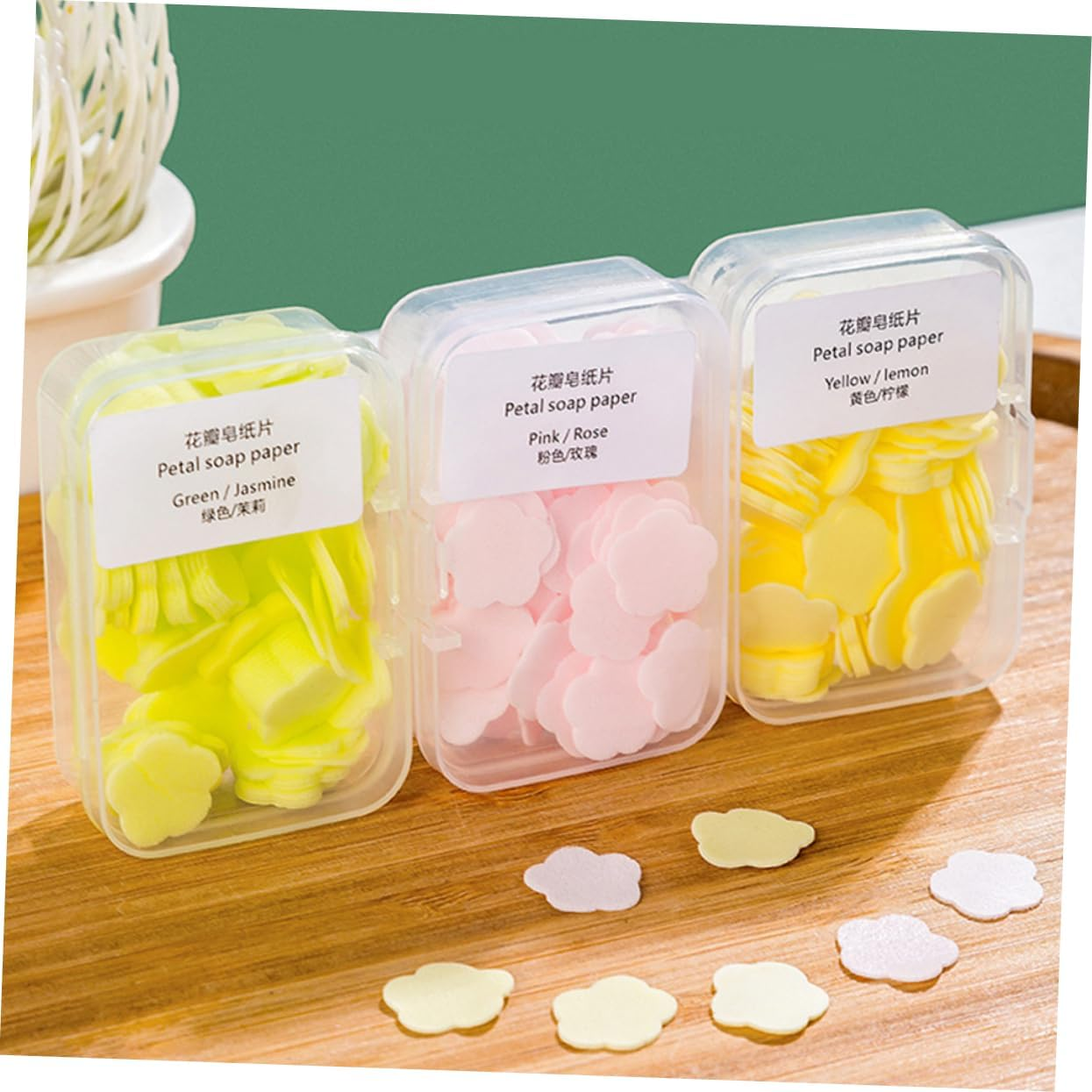 Gatuida Compact and Lightweight Portable Soap Flakes for Travel Hand Wash Refill Mini Toiletries image number 6