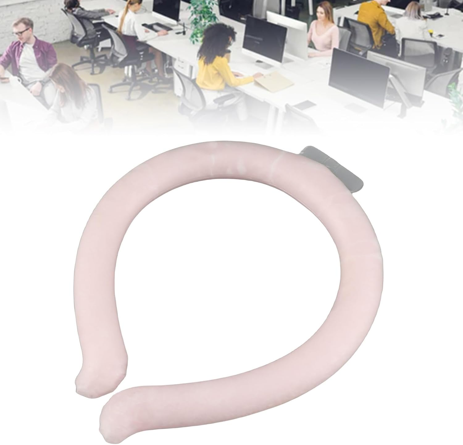 Wearable Cooling Neck Wraps, Reusable PCM Neck Cooler Tube Easy Fit Neck for Outdoor (18 Freeze Point S Size) image number 2