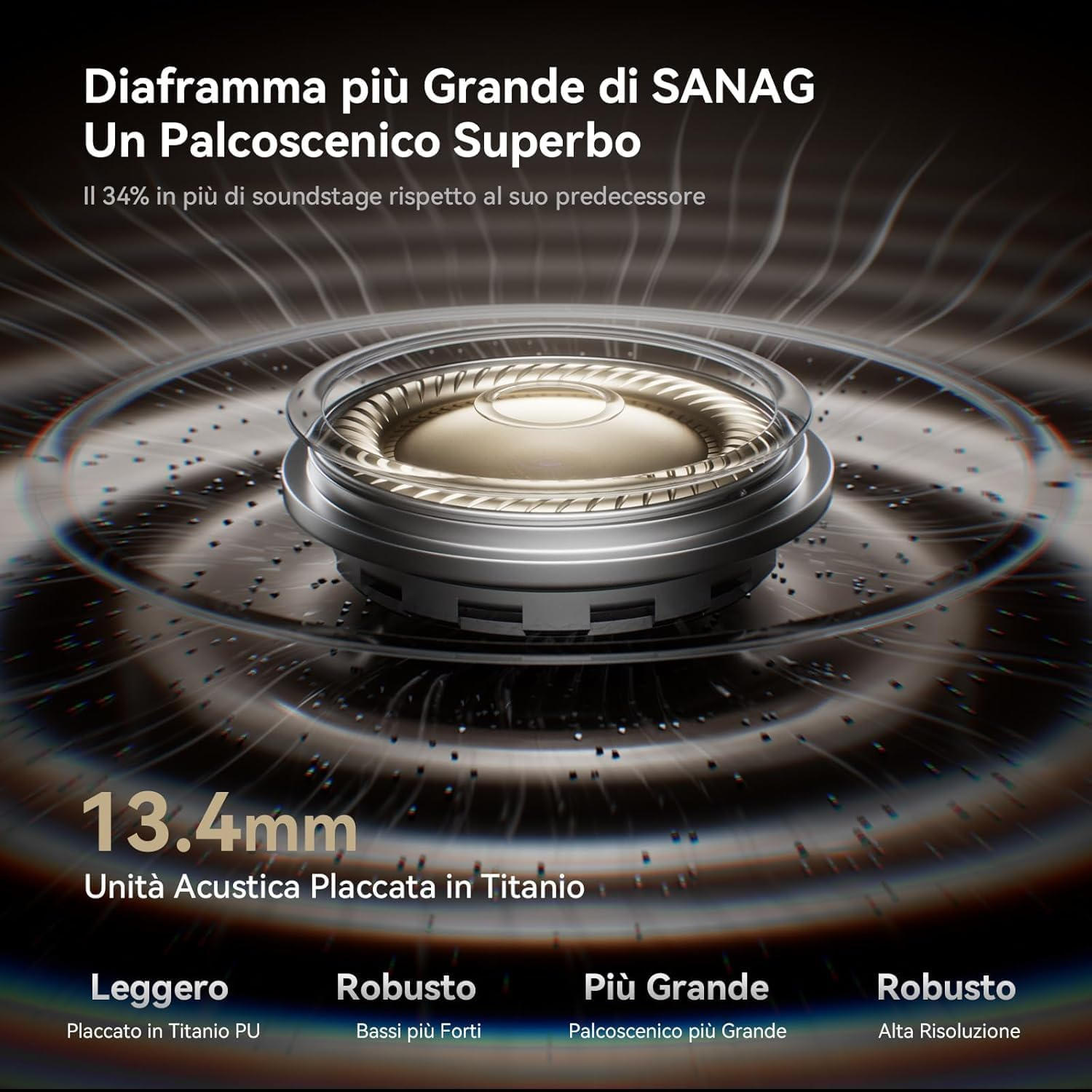 SANAG S9S AI Clip Headphones, Instant Voice Translator Bluetooth 5.4, 4.5G Ultra-Lightweight, 40H Playtime, Open Ear Headphones for Iphone, Android, Samsung - Black image number 2