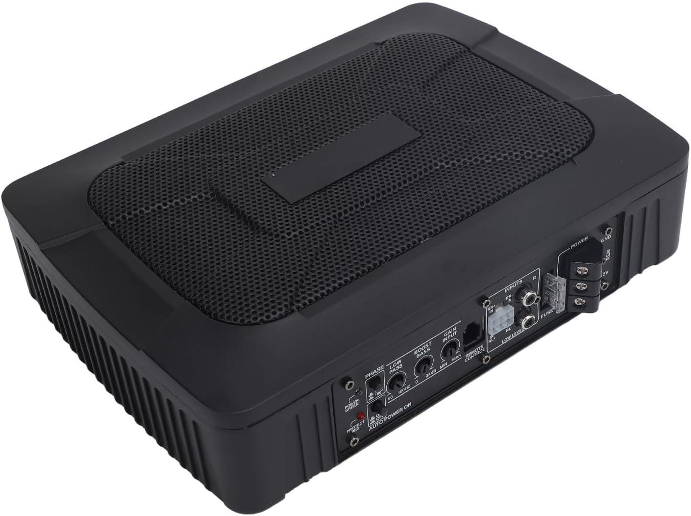 Ultra Compact Underseat Car Subwoofer 600W Amplifier 150W RMS Slim Active Subwoofer for Car image number 2