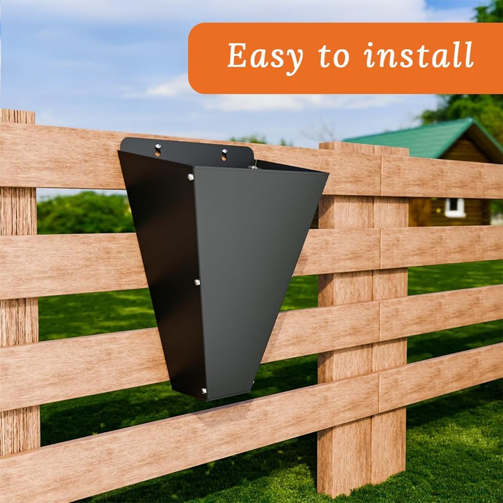 Chicken Restraining Cone,Heavy-Duty Steel Poultry Cones,Poultry Flat Back Funnel Cones, Easy to Store and Clean,For Rooster,Little Turkey,Llarge Layer,Broiler,Weighing No More than 8 Pounds image number 3