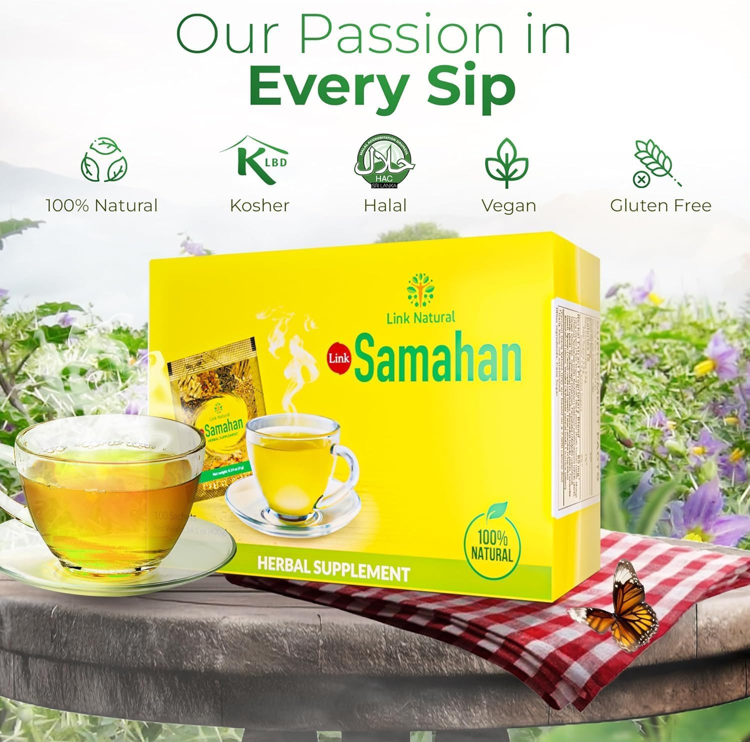 Samahan Tea X 100 Sachets image number 2