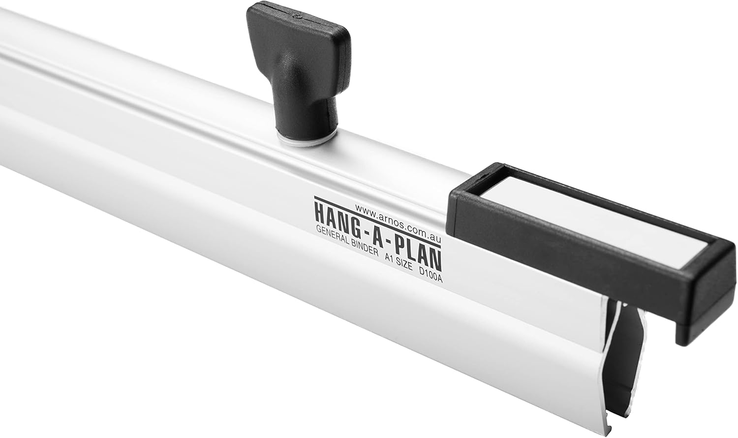 Arnos Hang-A-Plan General Plan Binder Clamp, A1 Size, Silver