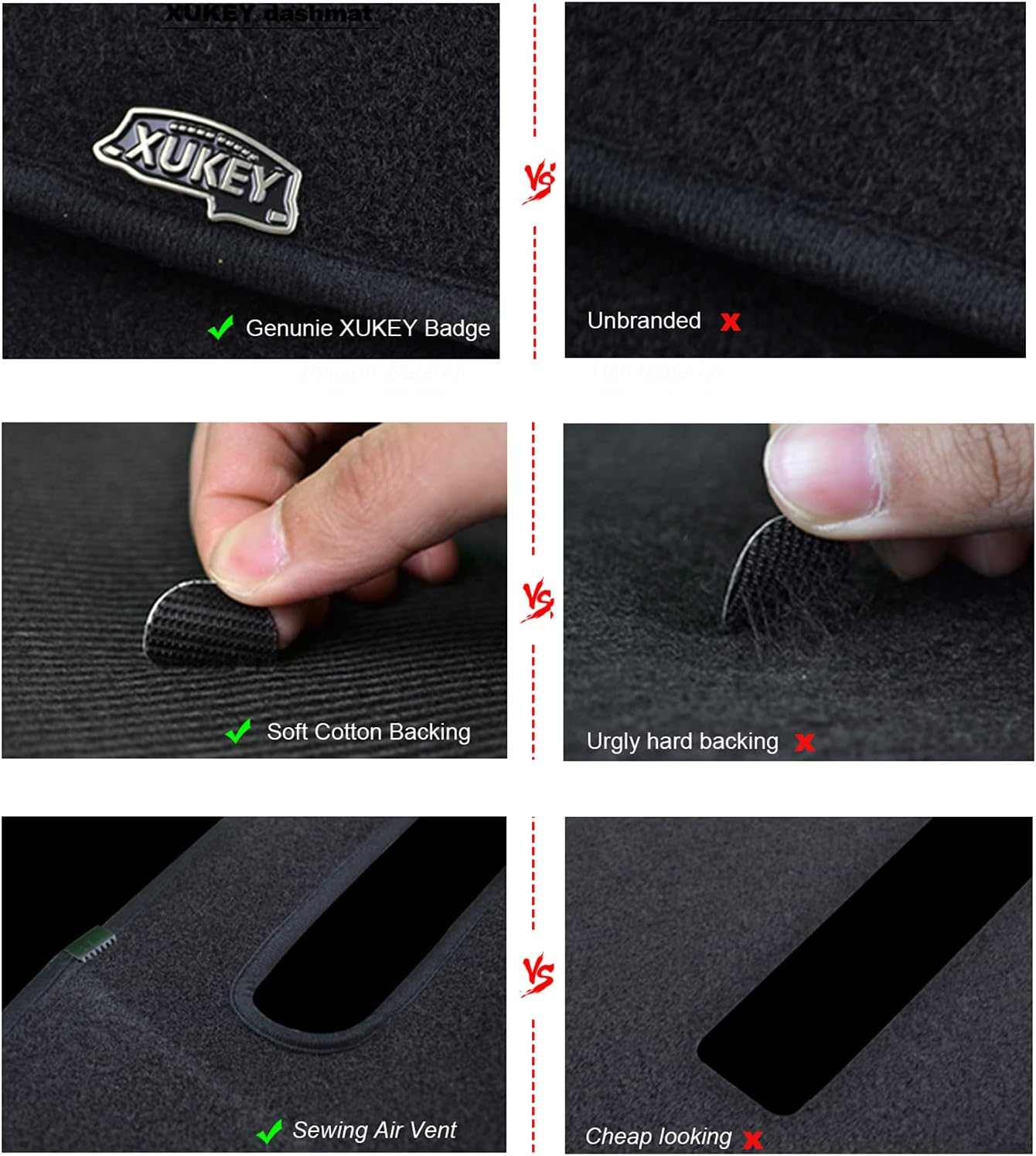 Car Dash Mat Dashmat Anti-Slip Mat Dashboard Pad UV Protective Cover for Suzuki Jimny 2019 2020 2021 2022 JB64 JB74 Sunshade Carpet Accessories image number 6