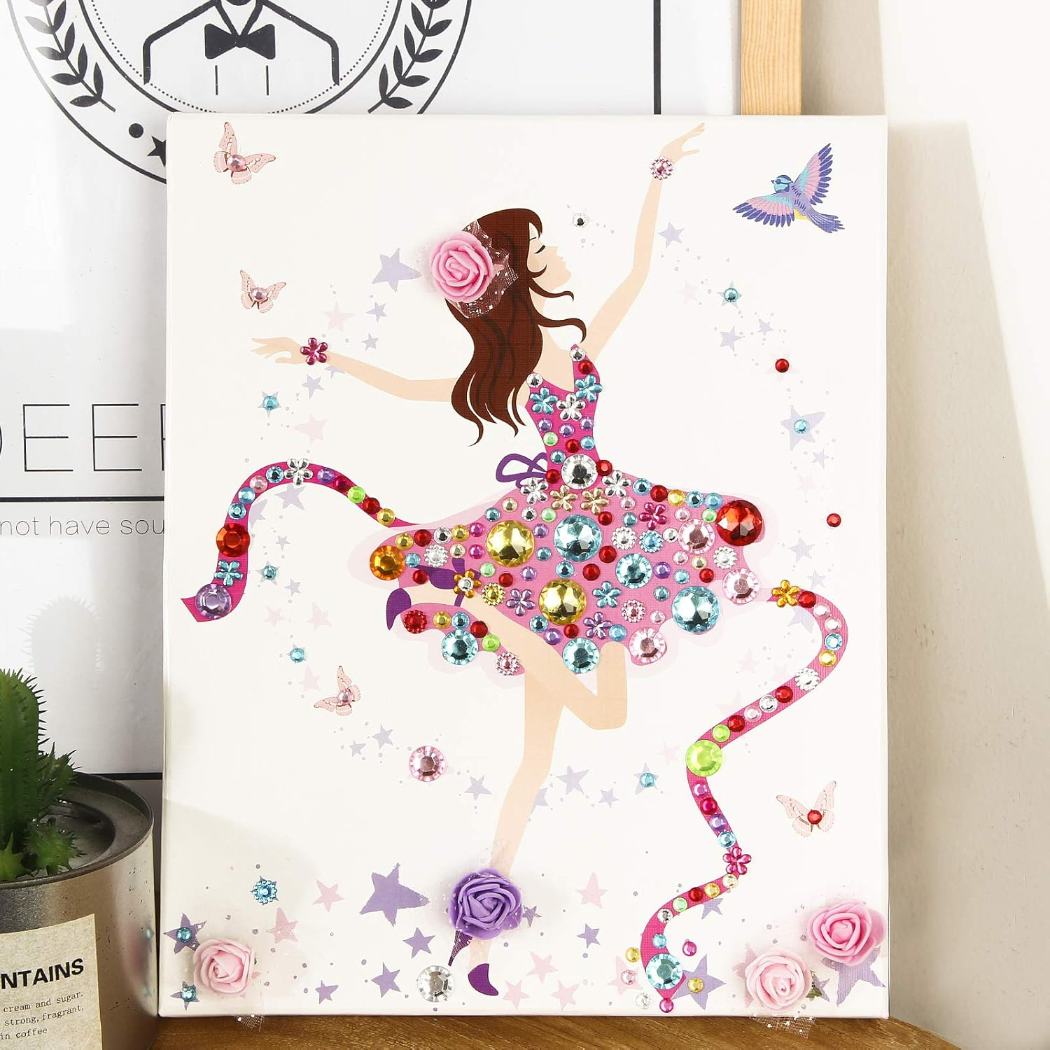 Gem Stickers 1200+ Self Adhesive Jewel for Crafts Sparkly Flatback Rhinestone Stickers Crystal Sticker for Kids DIY image number 6