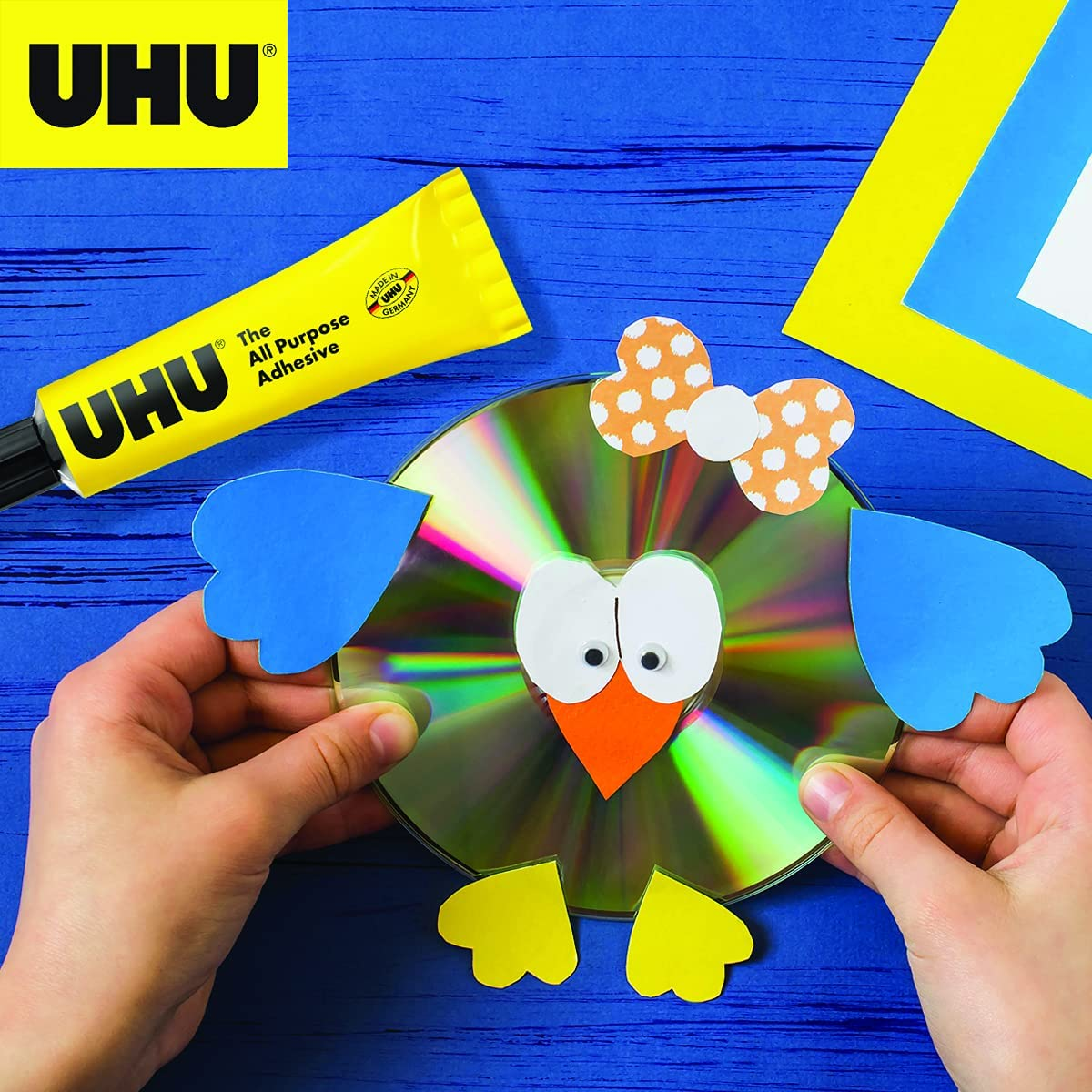 UHU 3-63697 Purpose Adhesive 60Ml Boxed-62142, Clear, 60 Ml Tube image number 5