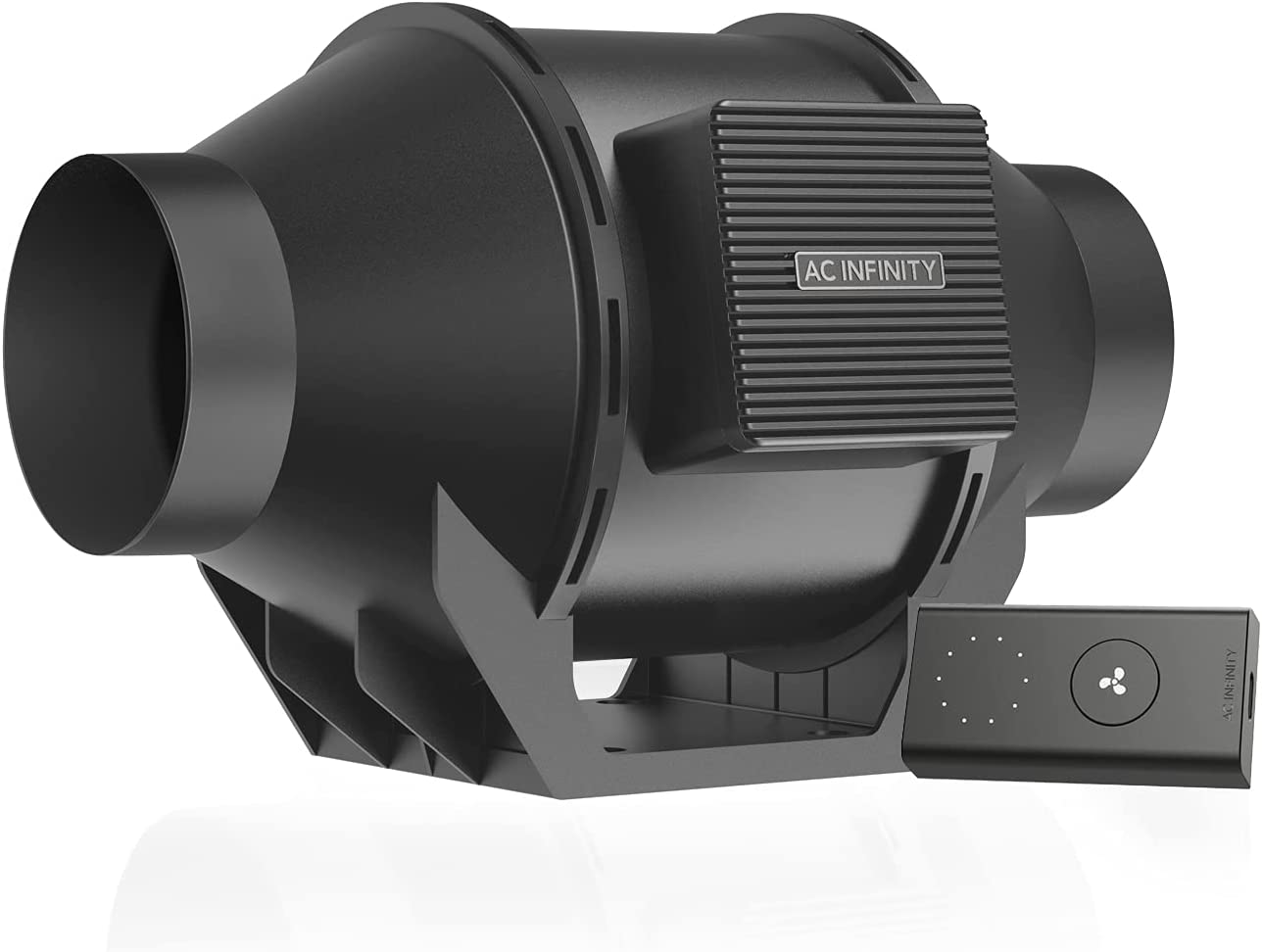 AC Infinity CLOUDLINE LITE A4, Quiet 4&rdquo; Inline Duct Fan with Speed Controller, EC Motor - Ventilation Exhaust Fan for Heating Cooling Booster, Grow Tents, Hydroponics image number 2