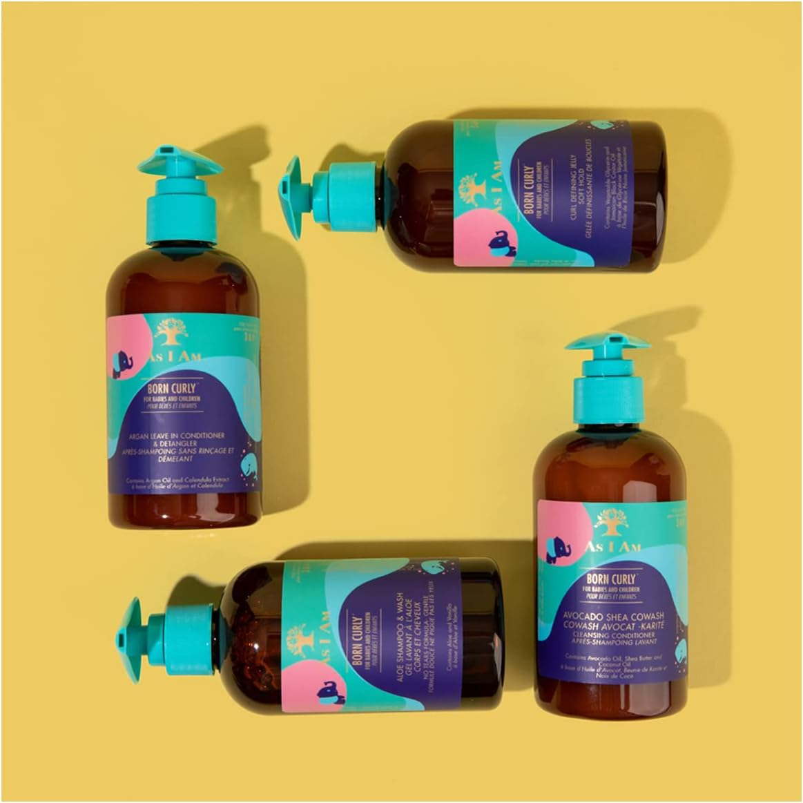 As I Am Born Curly Avocado Shea Cowash 240Ml(8Oz) image number 6