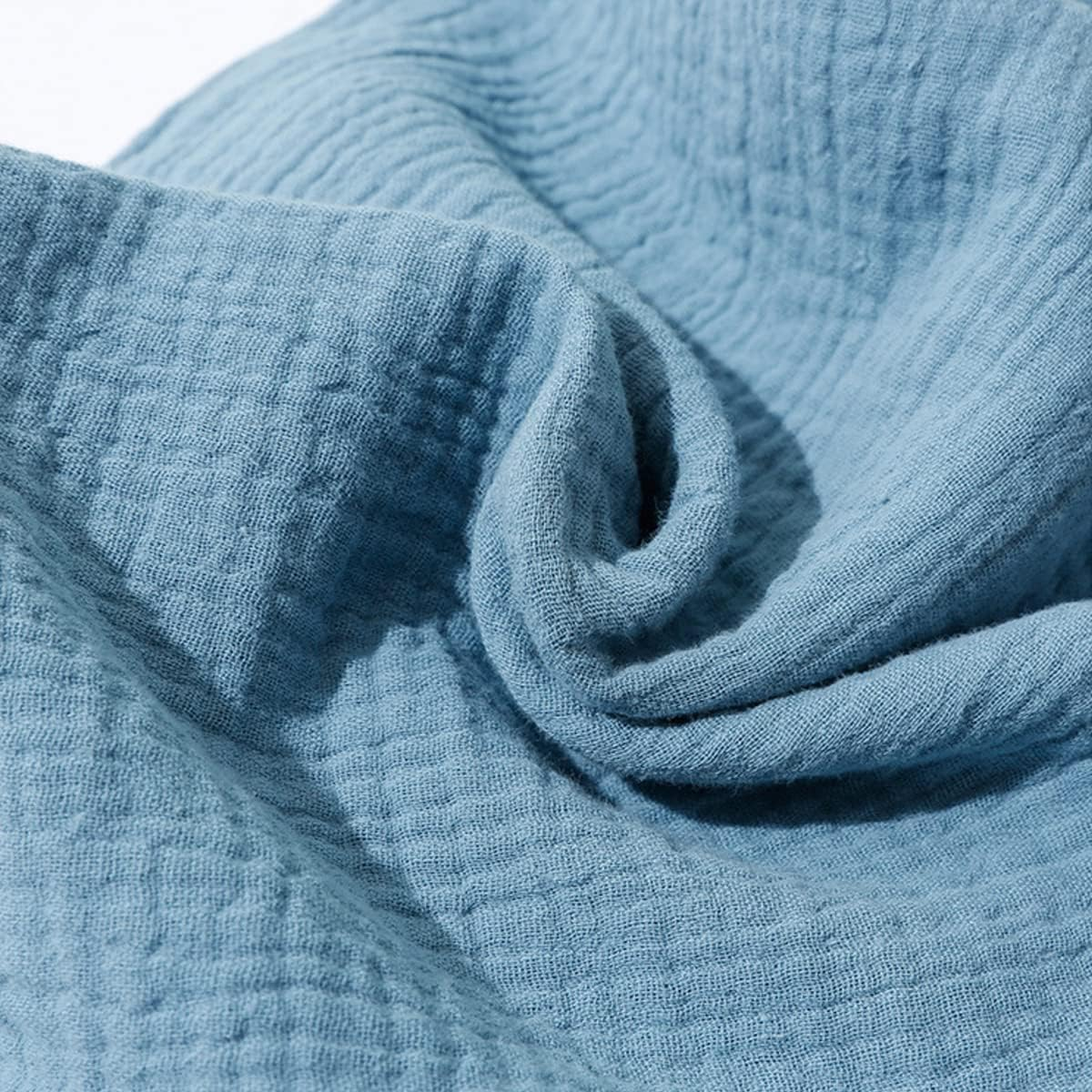 Bunny Lovey Blanket for Boys and Girls, Organic Cotton Muslin Security Blanket for Babies, Soft Breathable Lovie Soothing Towel for Newborn and Infant, 2 Pcs Set image number 6