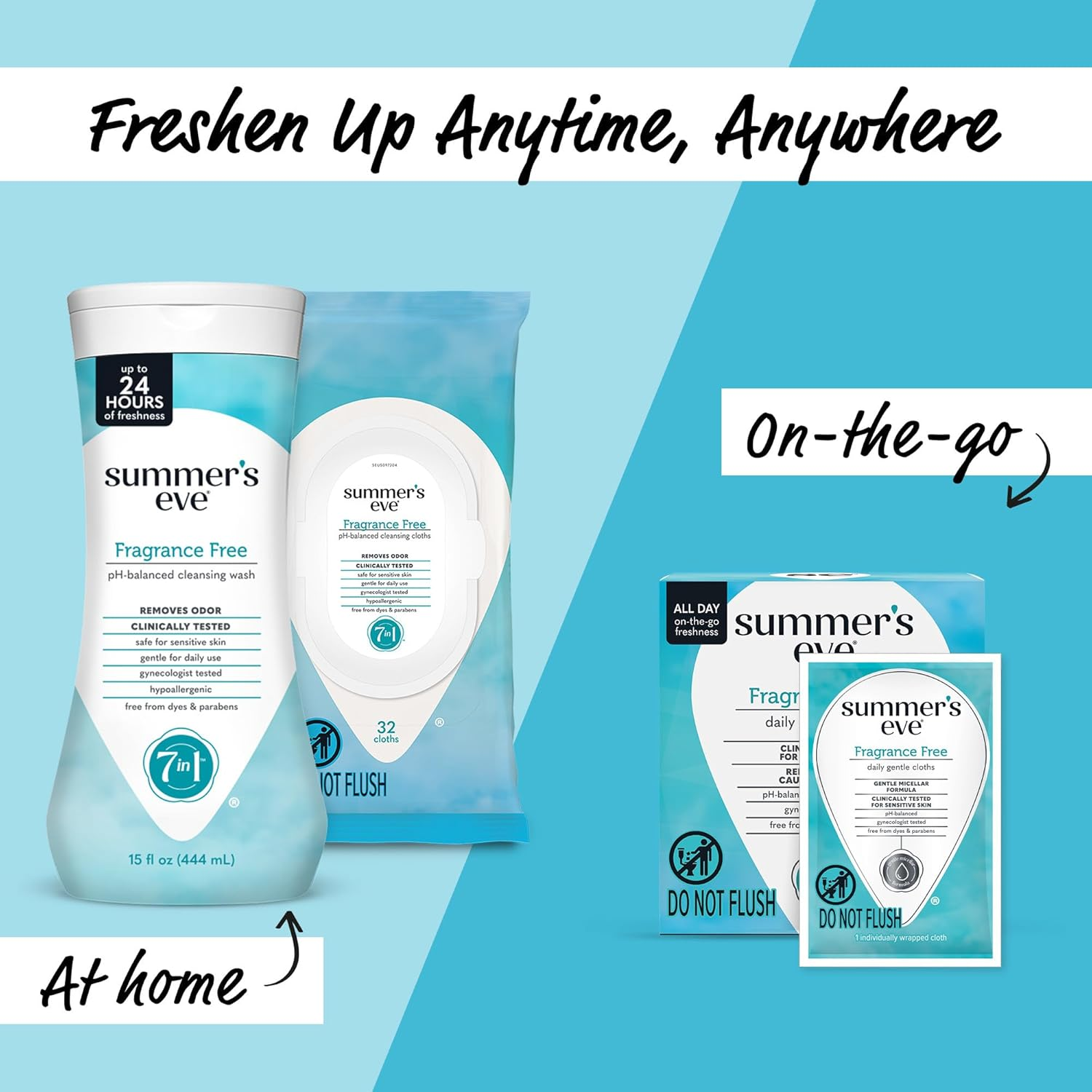 Summer'S Eve Cleansing Wash | Fragrance Free | Gynecologist Tested | 15 Fl. Oz image number 3