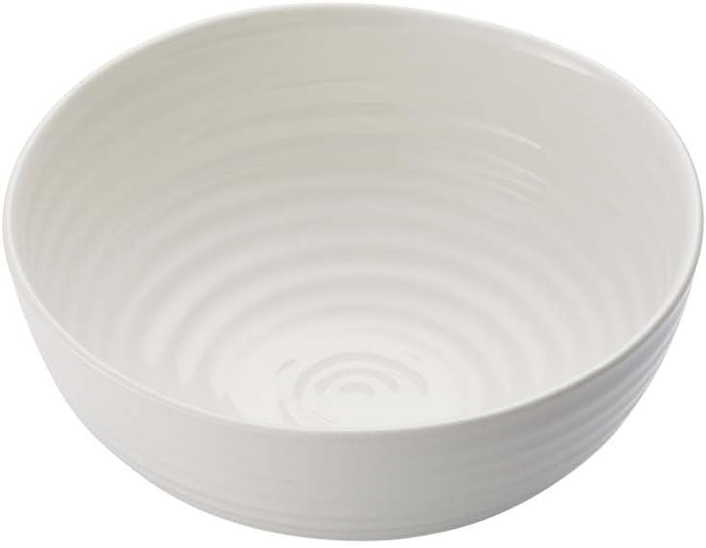 Sophie Conran for Portmeirion Noodle Bowl, Porcelain, White, 18 X 18 X 7.9 Cm - Pack of 4 image number 5