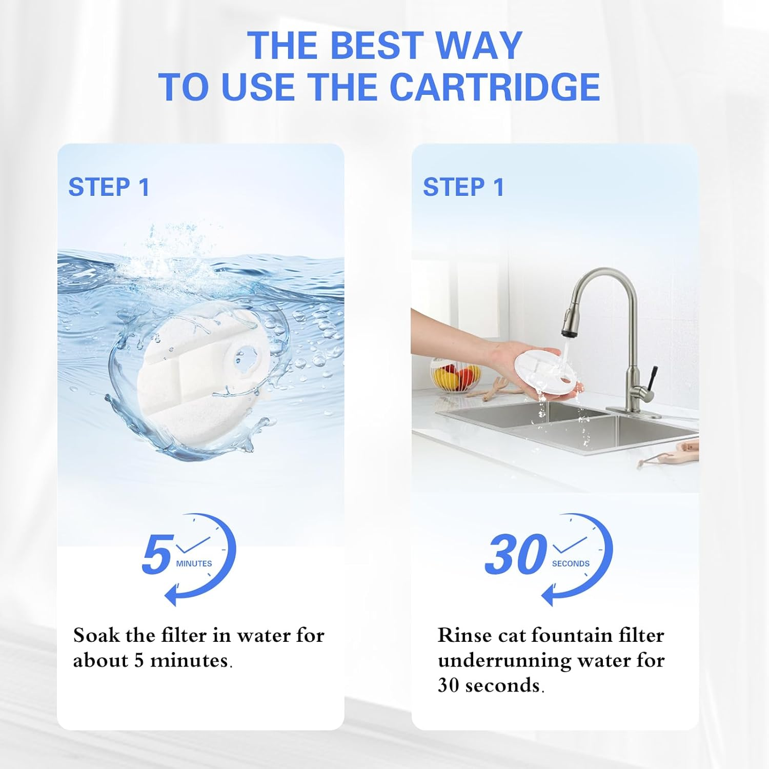 12 Pack Replacement Filters for Petlibro Capsule Dog Water Fountain PLWF008, 6 Month Supply Filter for Dog Water Dispensers image number 3