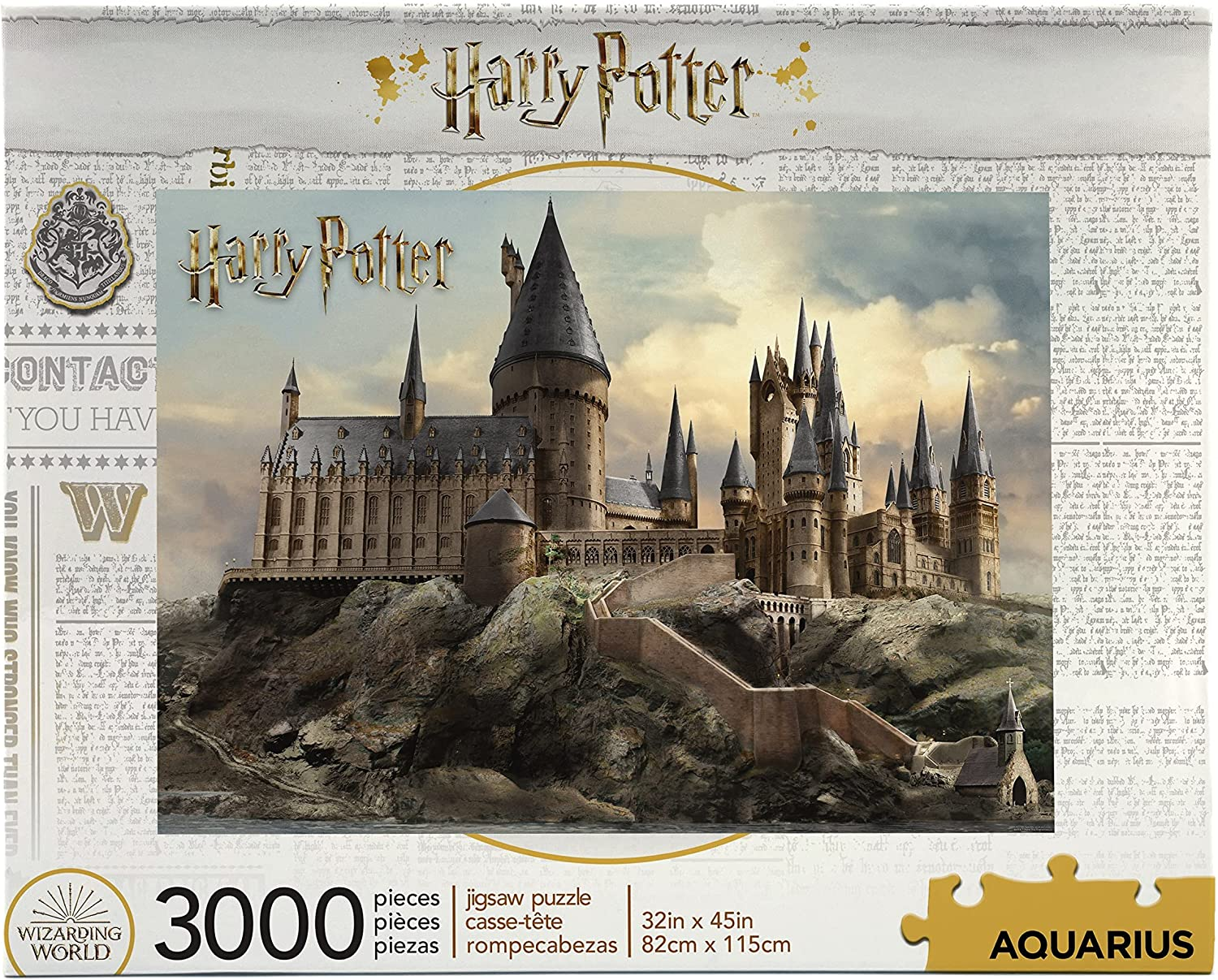 AQUARIUS Harry Potter Hogwarts 3,000Pc Puzzle image number 2