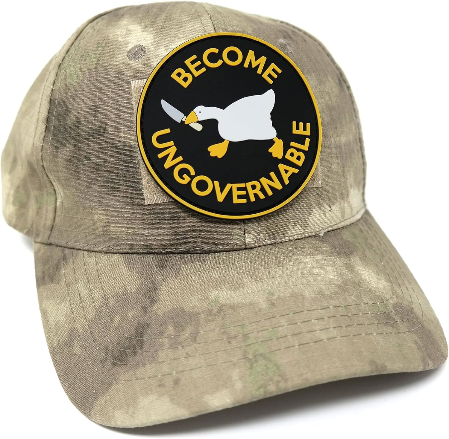 Become Ungovernable Goose with Knife Hook and Loop Patch | Funny Tactical Patch image number 5