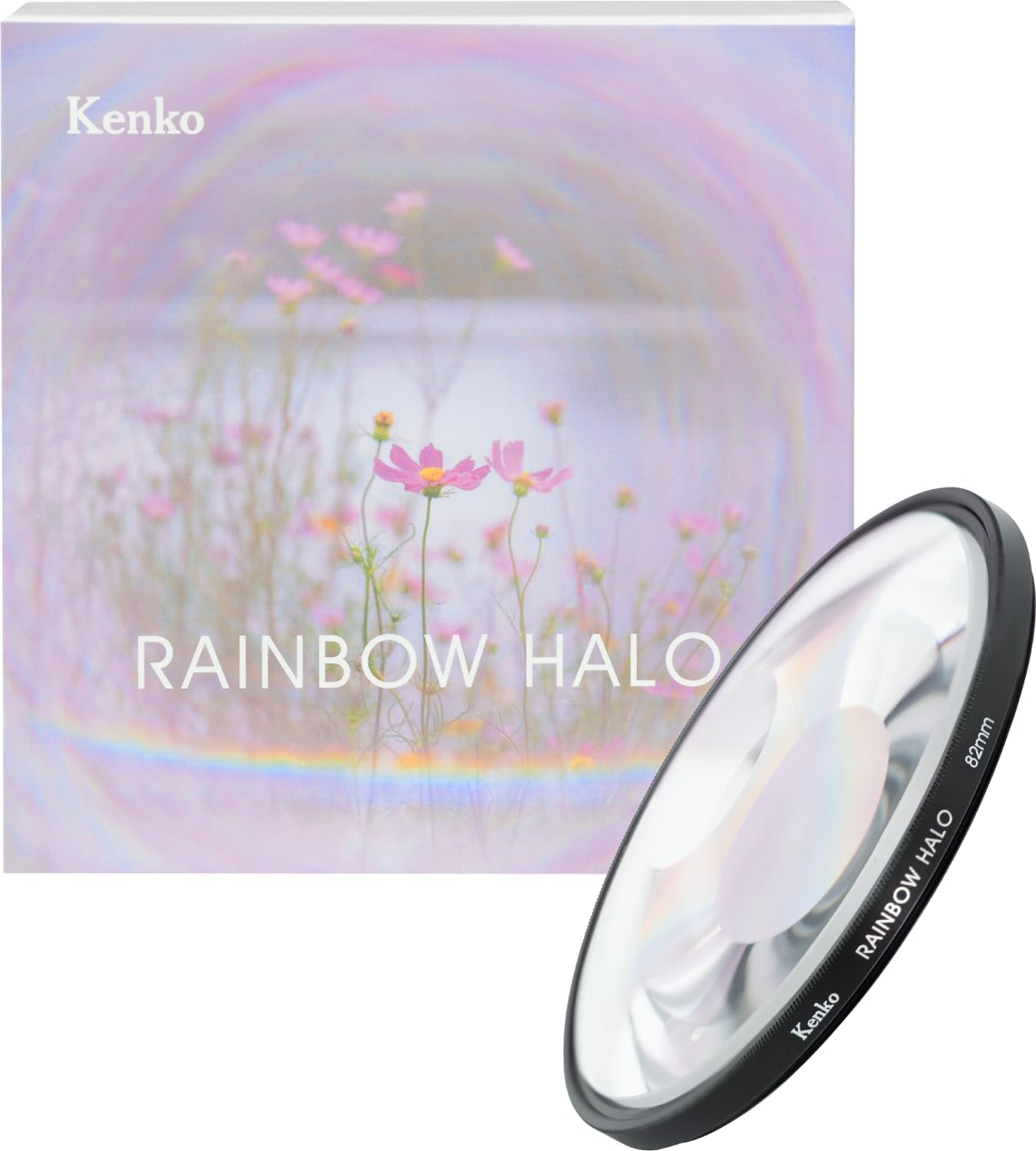 Kenko 738214 Rainbow Halo 82Mm Swirl Bokeh & Light Ring Effect Prism Filter with Soft Case Glass image number 5