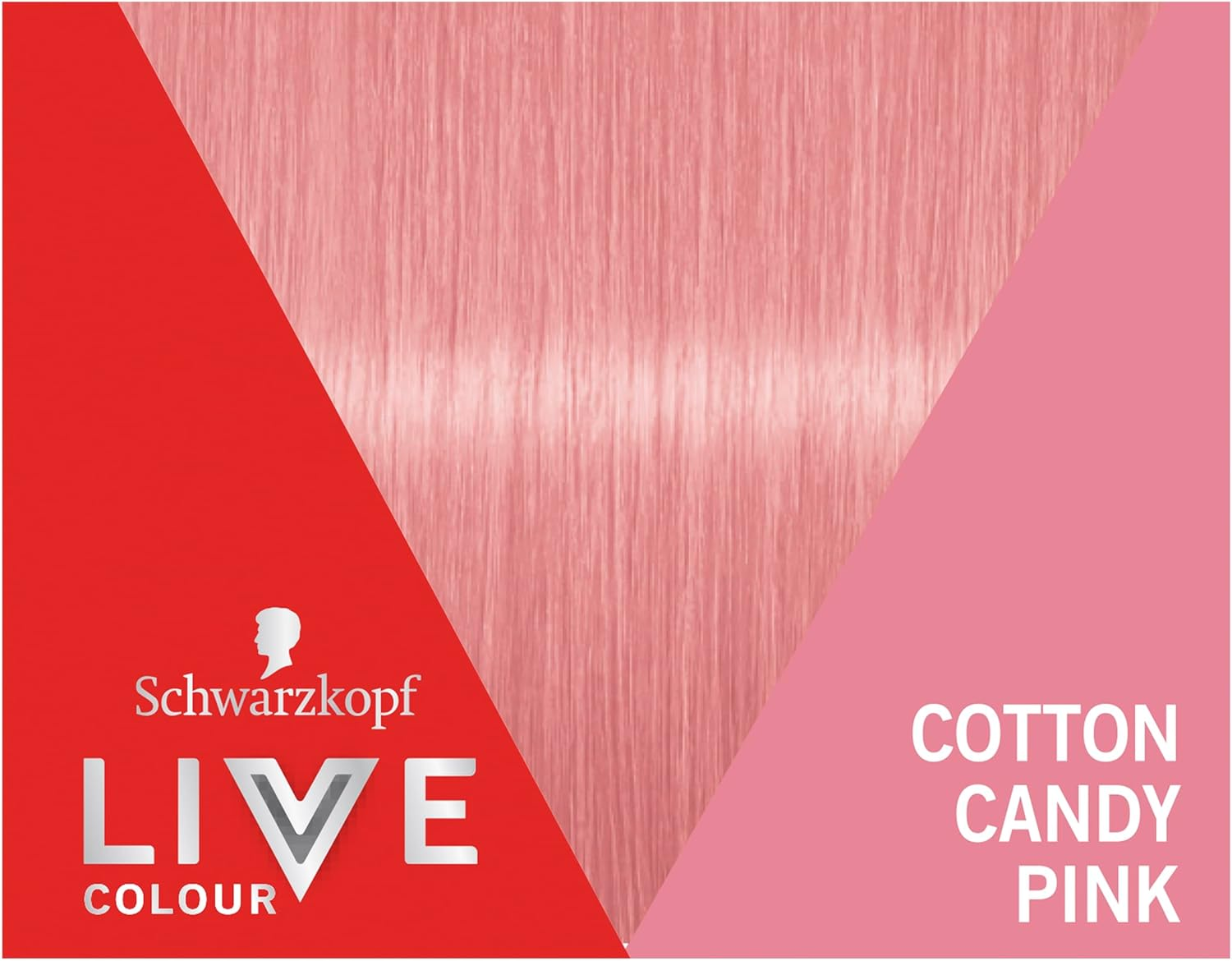 Schwarzkopf LIVE Pastels Semi Permanent Hair Colour 25 Ml, Cotton Candy Pink image number 6