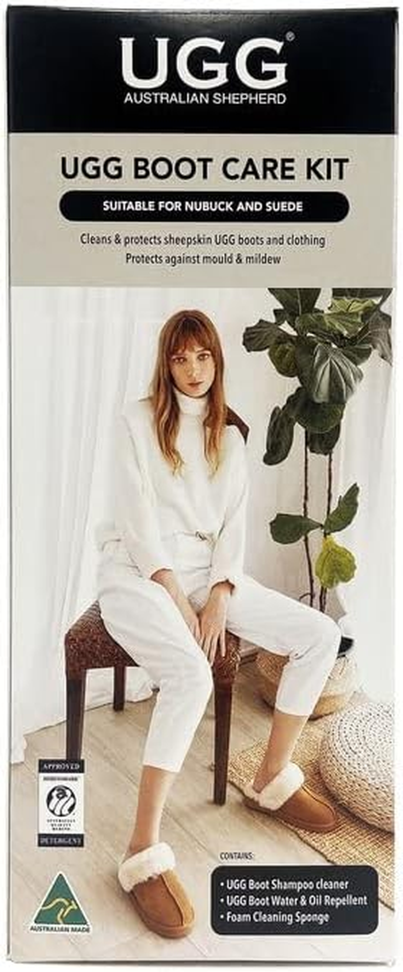 Clean Care Kit UGG Boots Australia Sheepskin Shoes Apparels Care Detergent Spary