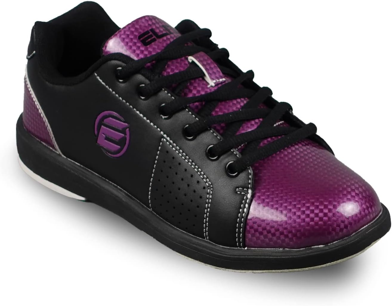 ELITE Women'S Classic Bowling Shoes - Lightweight, Vibrant with Universal Slide Soles