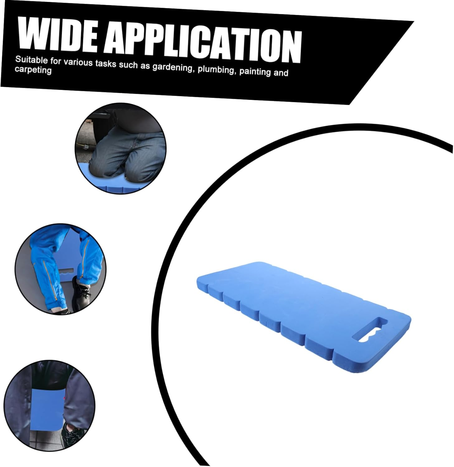 Garden Kneeling Pad and Cushion for Gardening 45X21X2.5Cm Eva Foam Waterproof Mat Lightweight Knee Support Seat Pad for Outdoor Yard Work and Exercise image number 5