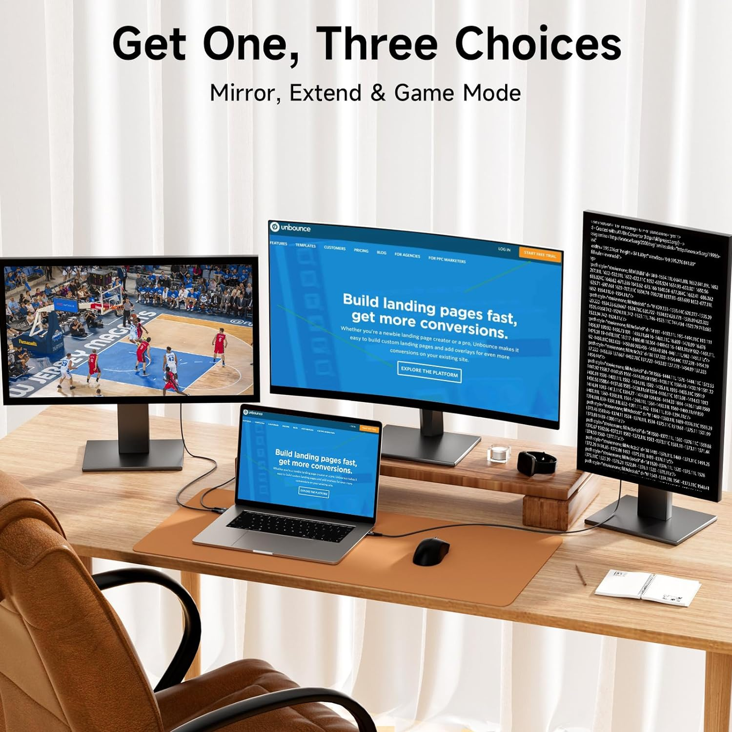 USB-C to HDMI Cable 1M, Sweguard Type C to 4K HDMI Cord Compatible with Iphone 16 15 Pro Max Macbook Ipad Pro Imac,Surface Book,Chromebook Pixel Yoga 920,Samsung Galaxy S24 S23 S22 S21 S20 S10 S9 S8+ image number 1