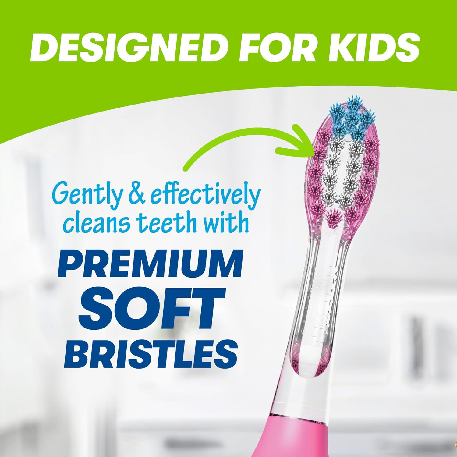 Firefly Ready Go Brush, Peppa Pig, Light up Timer Toothbrush, Premium Soft Bristles, 1 Minute Timer, Less Mess Suction Cup, Battery Included, Easy Storage, for Ages 3+, 1 Count image number 5