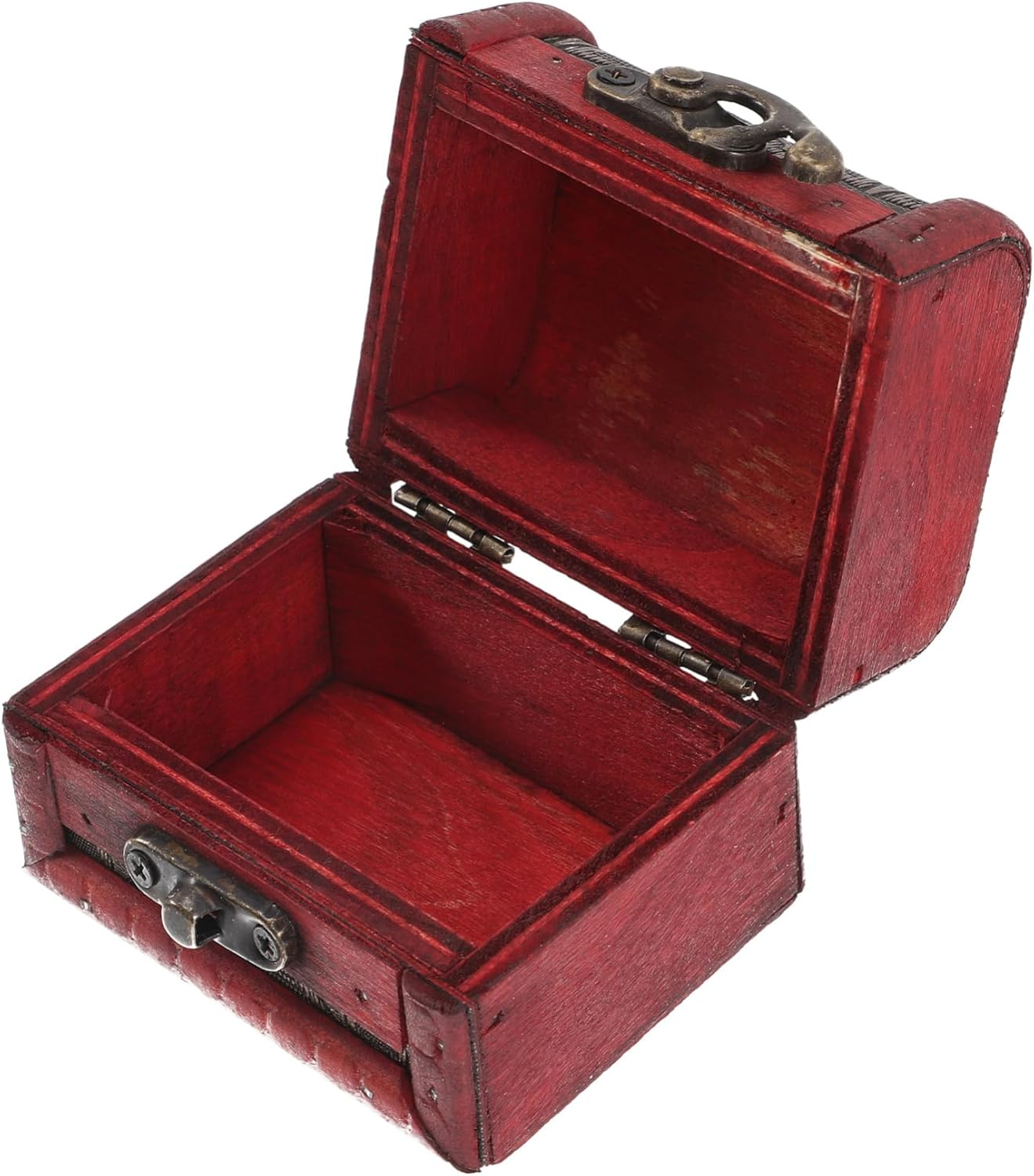 Christmas Candy Box Small Wooden Treats Storage Box Retro Craftsmanship Wood Coin Holder