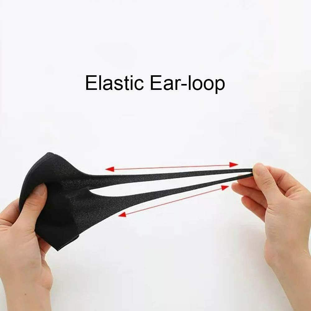 Washable Unisex Face Mask Full Mouth Nose Cover Masks Reusable Shield SEALED (4 Pieces) image number 2