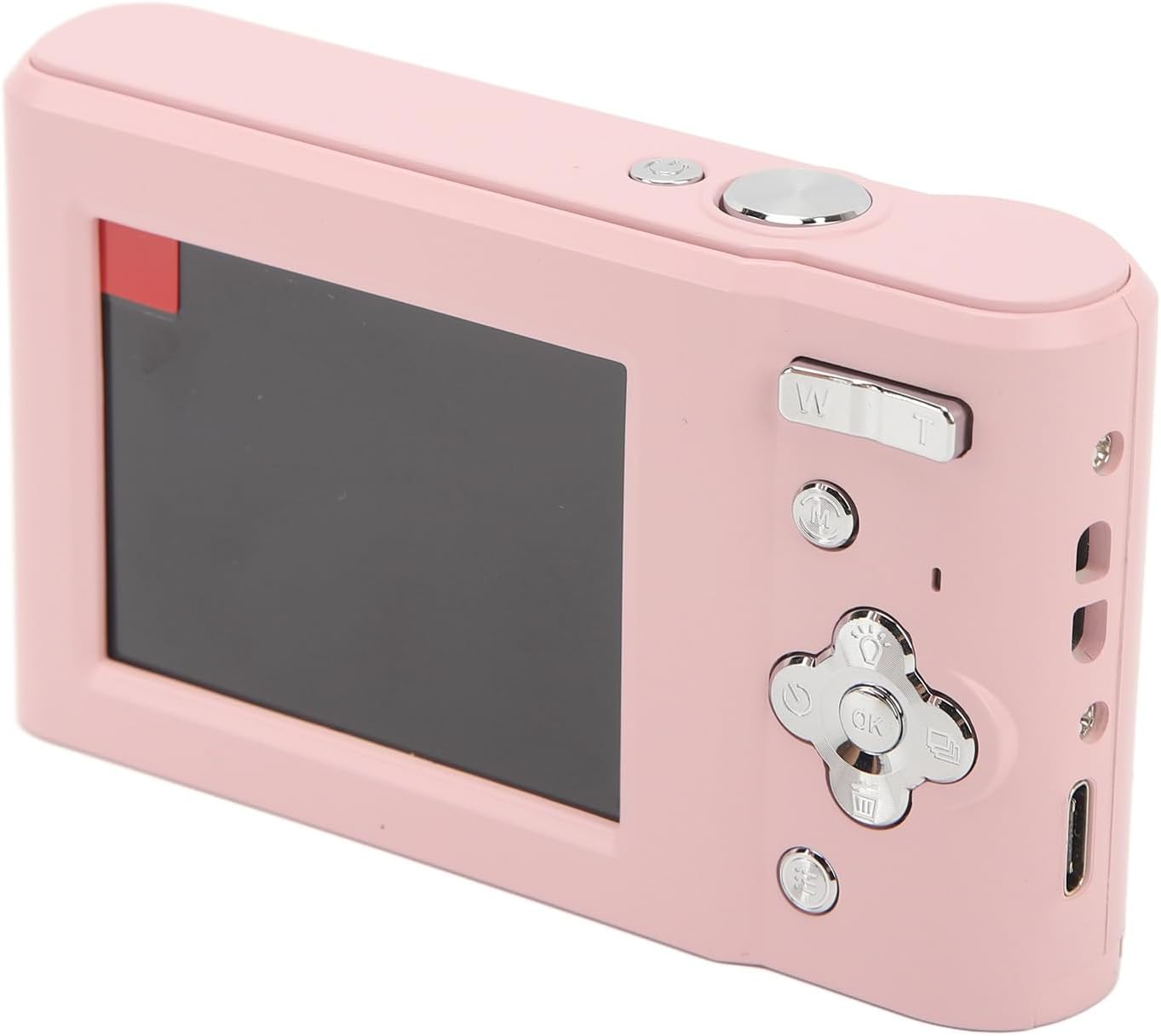 LJCM Compact Digital Camera, 44MP & 1080P Vlogging Camera with 16X Zoom, 2.4 Inch IPS Display for Travel