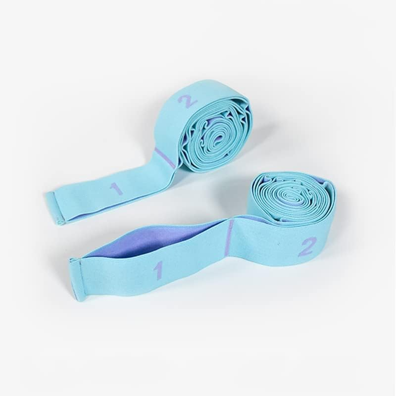 Stretching Strap 10 Loops Fabric Non Slip Stretch Bands for Stretching, Physical Therapy, Pilates, Dance, Gymnastics,Fitness